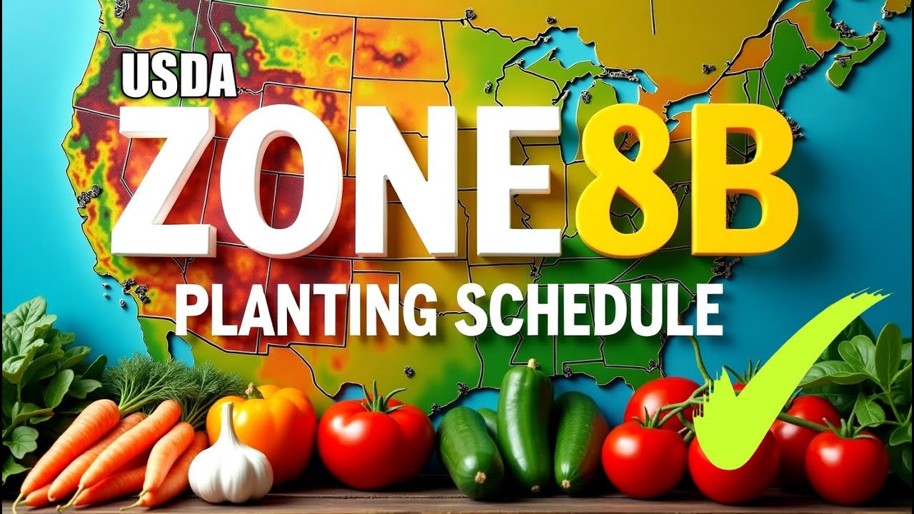 Zone 8b Planting Schedule: What to Grow in Spring Summer and Fall for Year-Round Harvests!