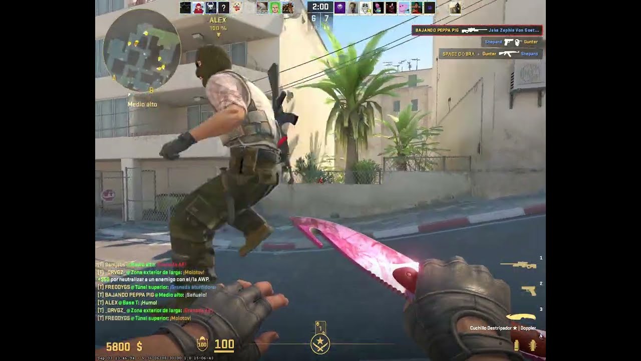 LA CABEZITA LA CABEZONA BY: MAKANAKY // PARTIDA EN DUST2 CSGO