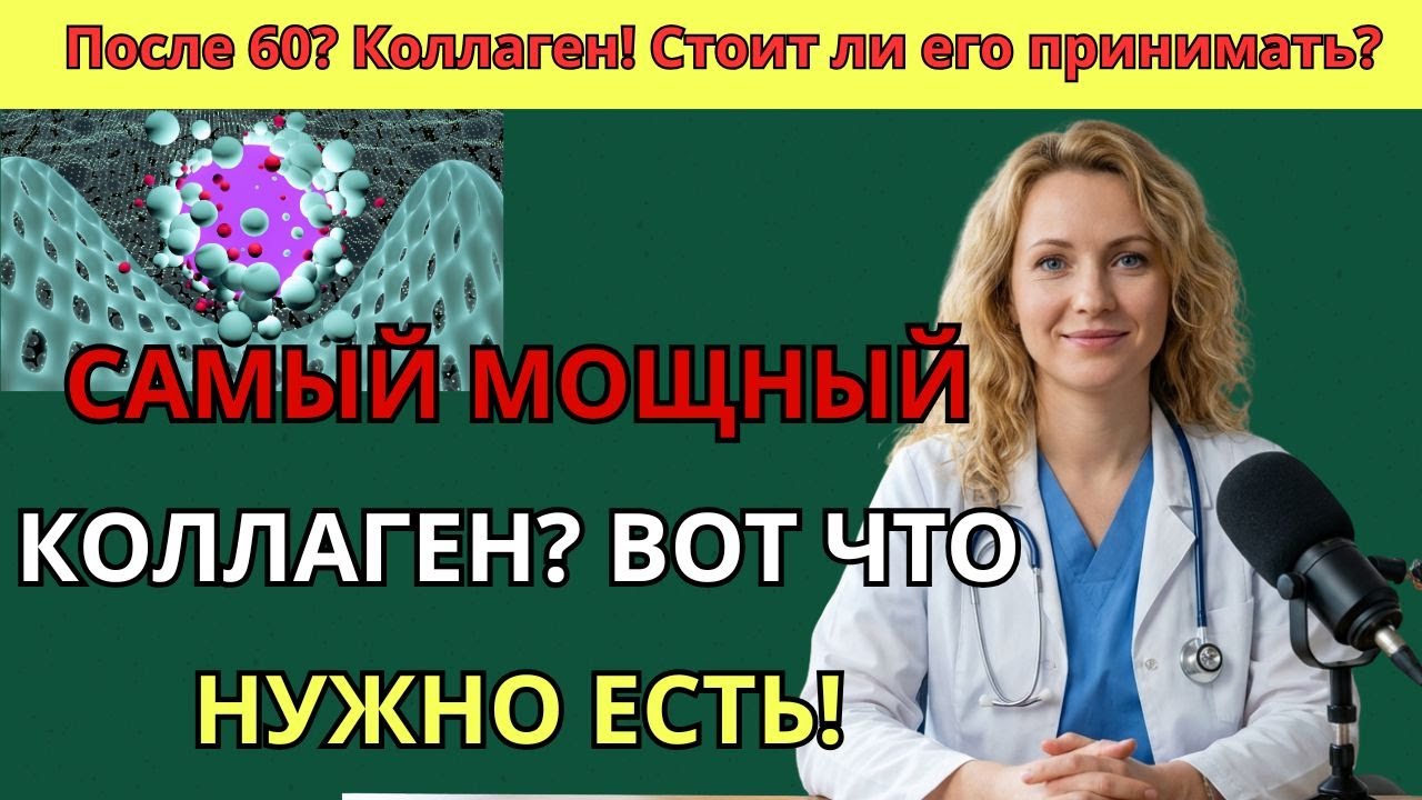 Этот источник коллагена после 65 важнее кремов и добавок для кожи и суставов