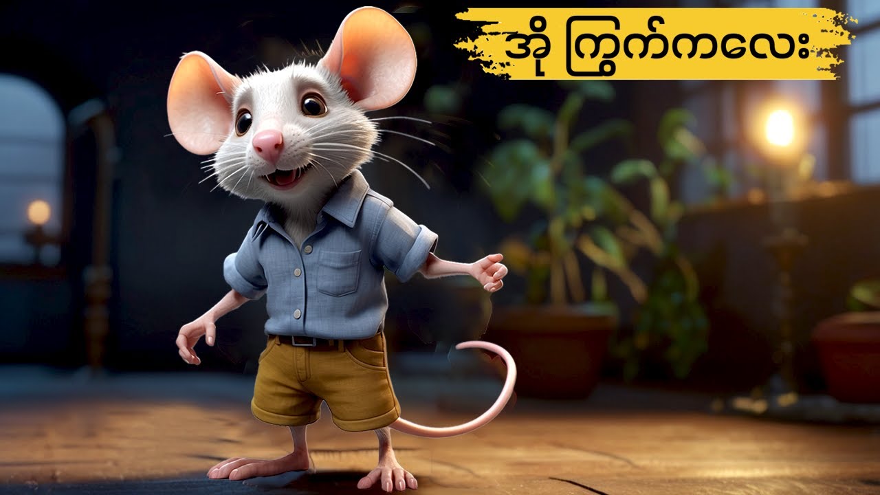 အို ကြွက်ကလေး KG တေးကဗျာ |ကလေးသီချင်း | Myanmar Children Song