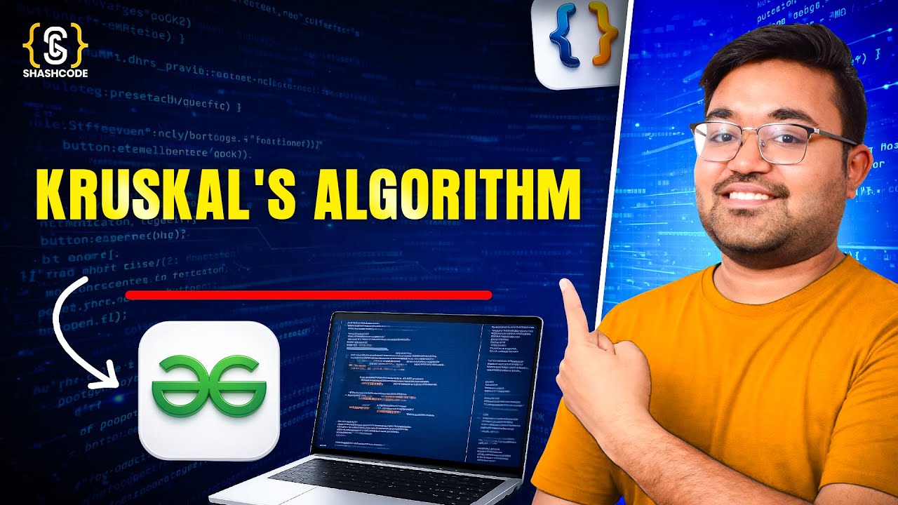 Kruskal's Algorithm | Minimum Spanning Tree | MST | Graphs | DSA | Java | hindi
