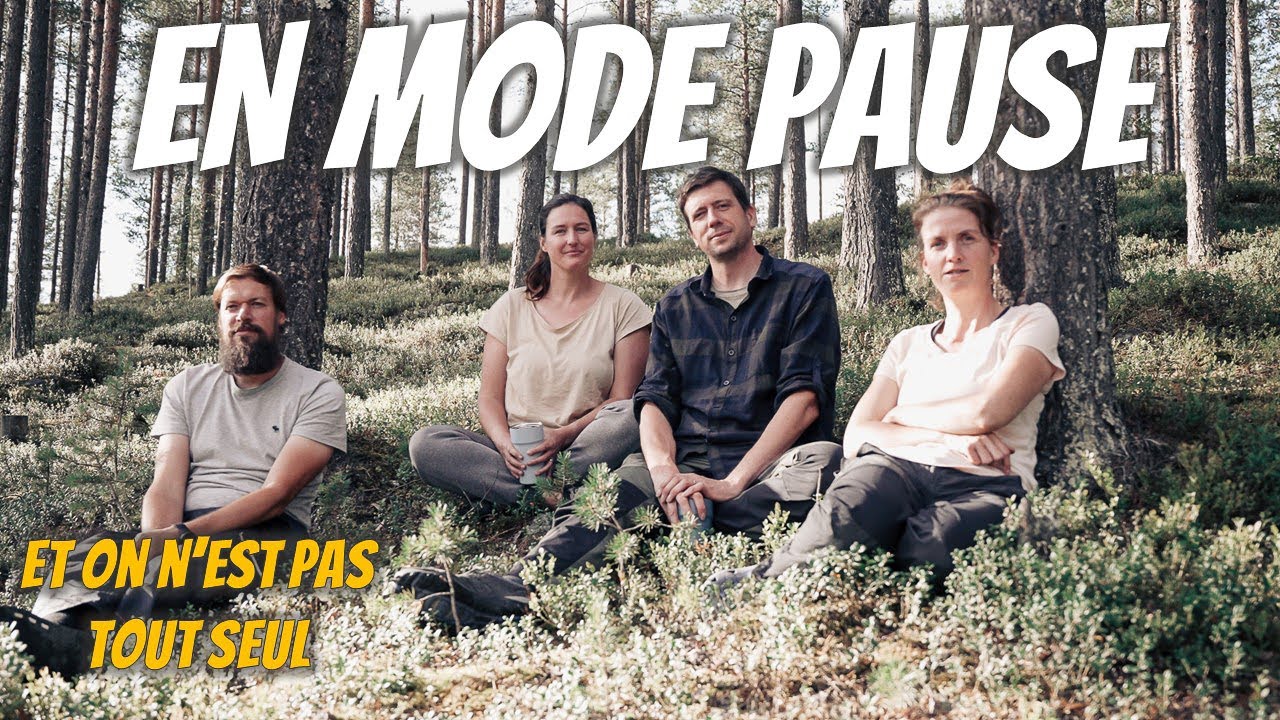 ON A BESOIN D'UNE PAUSE - Bivouac entre amis sur le cercle polaire arctique