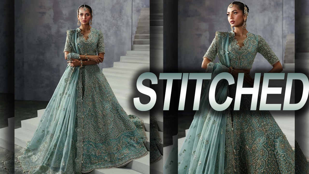 Afrozeh New Bridal Collection 2025 STITCHED Dress | Code Amore