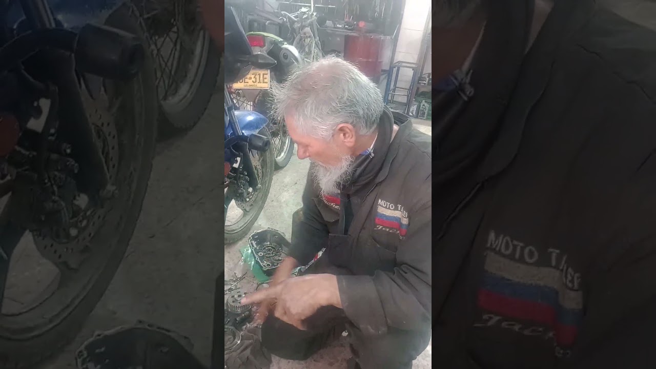 revisión de prensa corona de clucht moto hero ignitor 125