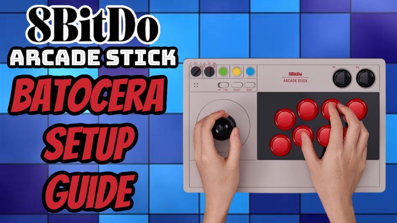 Руководство по настройке аркадного джойстика 8BitDo Batocera | Как подключить и настроить аркадны...