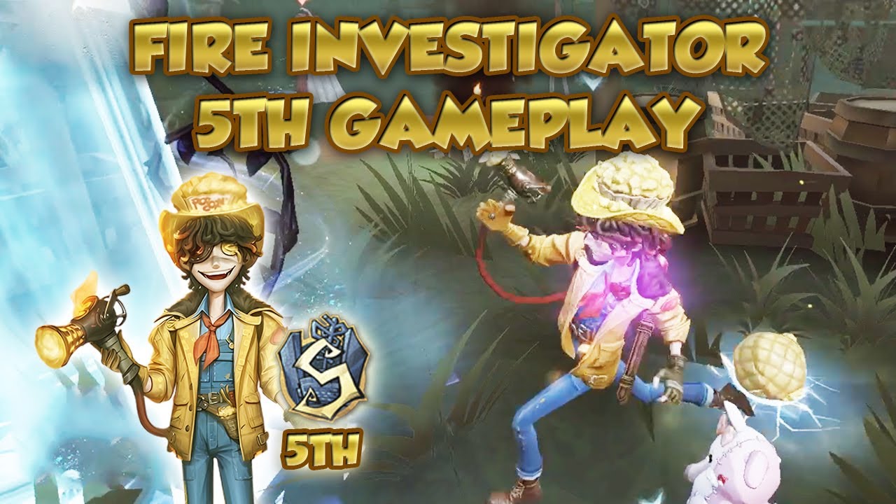 Fire Investigator 5th Gameplay | Identity V | 第五人格 |  제 5인격| Fire investigator