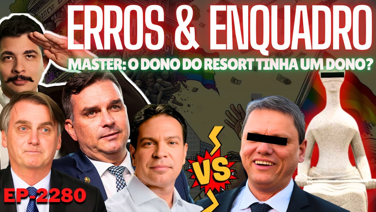 Fl&aacute;vio: Tarc&iacute;sio PERSISTE no ERRO e Ramagem da ENQUADRO + Master: o DONO do Resort Tinha um Dono?