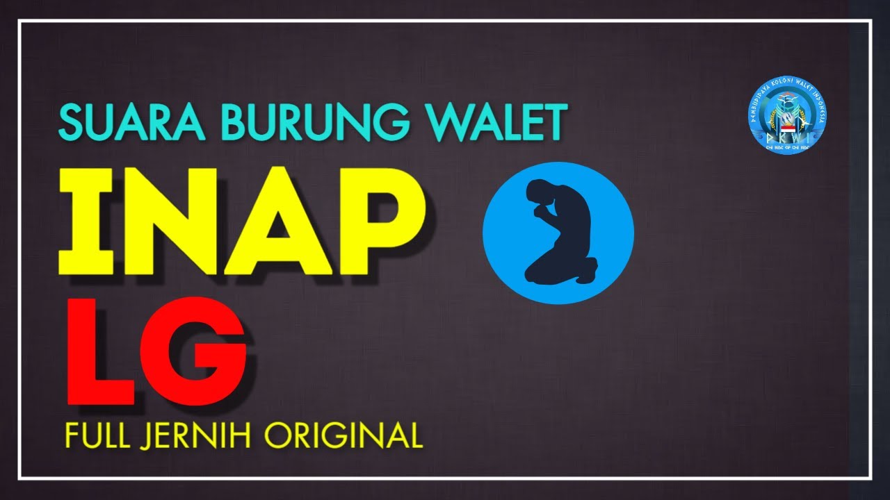 suara inap burung walet  full original mp3