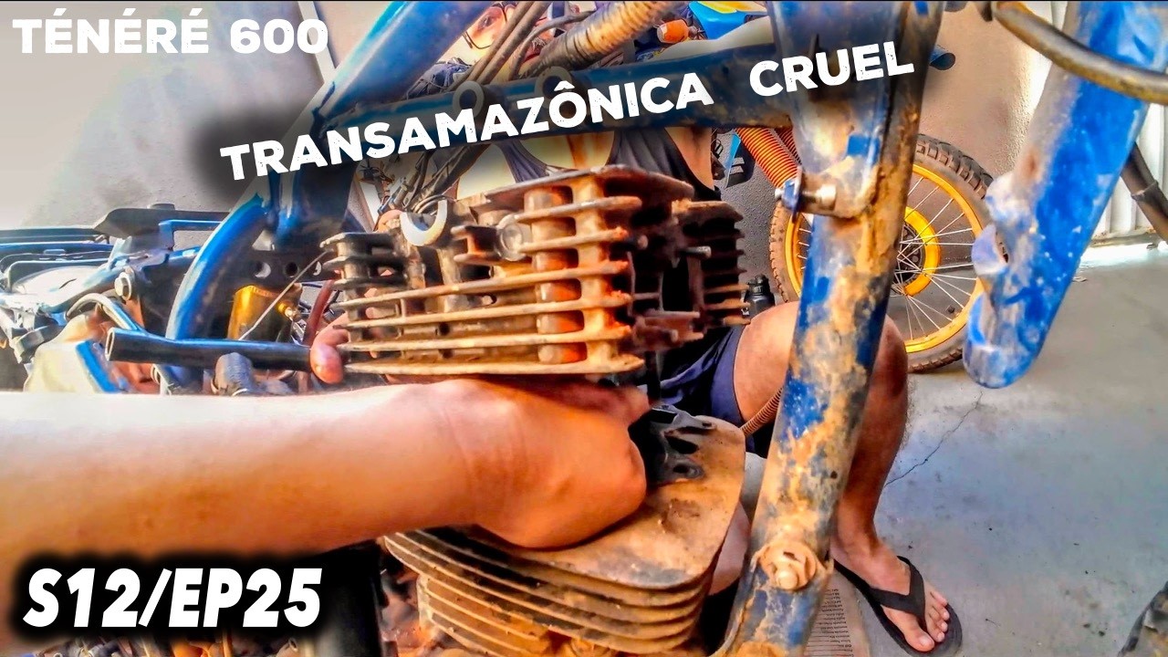 [ТРАНСАМАЗОНСКОЕ ШОССЕ] Серьёзная проблема с двигателем YAMAHA TÉNÉRÉ 600 - S12EP25