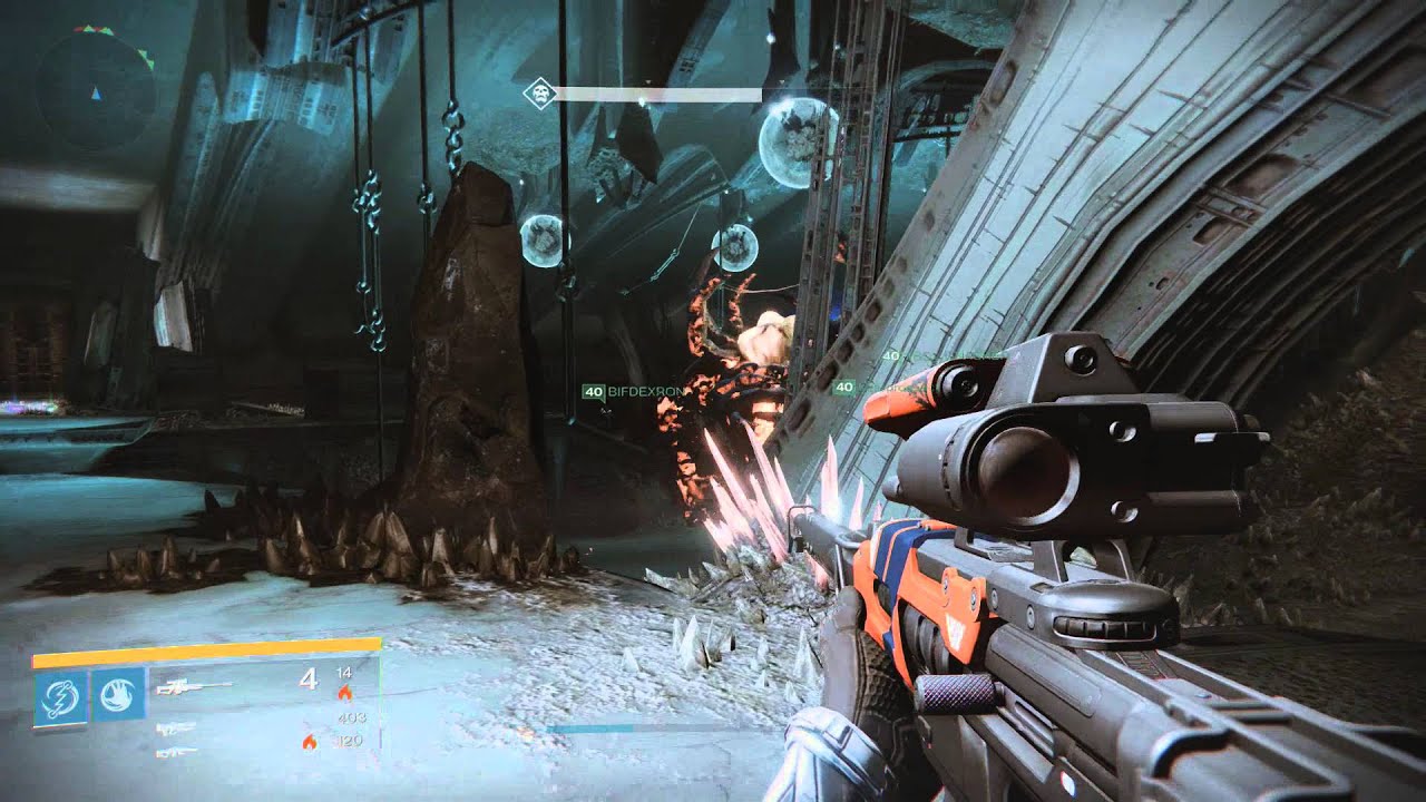 Destiny: CHALLENGE MODE: Golgoroth. The One Orb, Two DPS Phase Strat.
