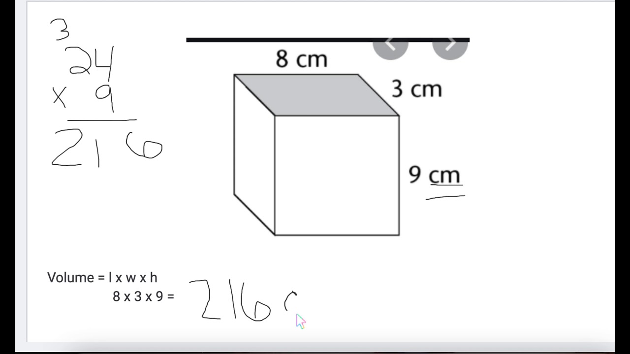 Volume of Rectangular Prisms Basic 5th Grade