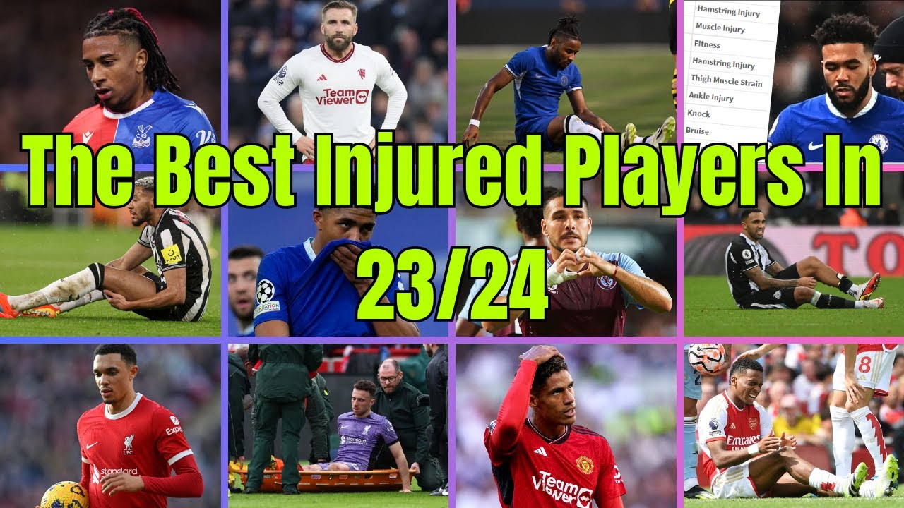 (ASMR) Building A Squad Of The Best Injured Players In The Premier League This Season!