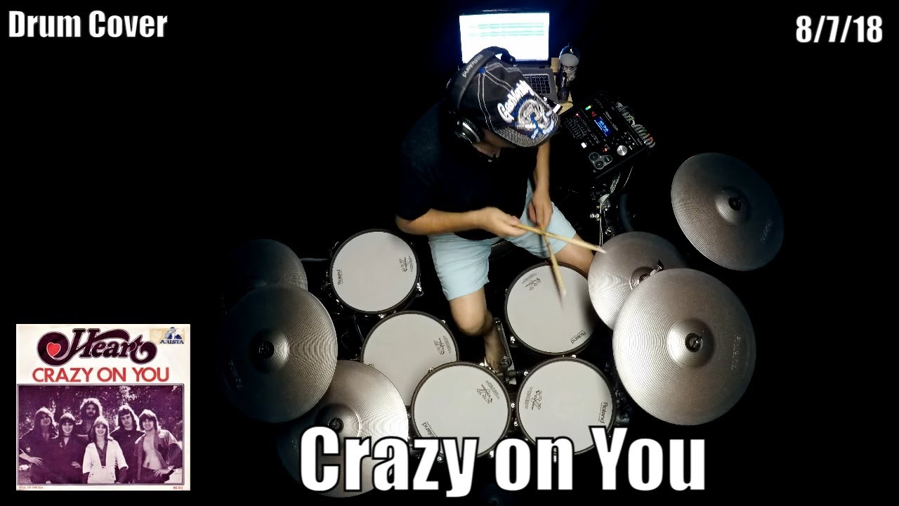 Heart - Crazy on You - Drum Cover (4k)