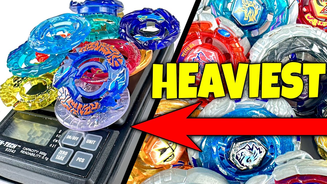 Top 10 HEAVIEST Energy Rings in Metal Fight Beyblade!