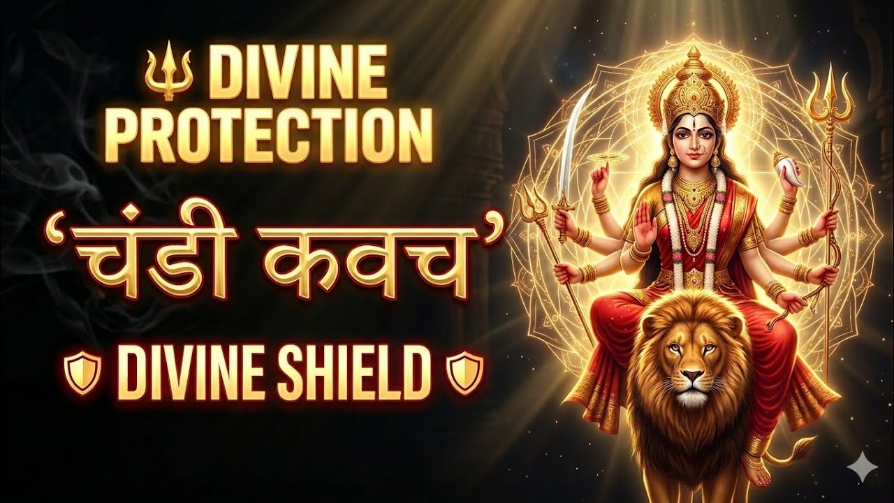 देवी कवच | चंडी कवच पूर्ण पाठ | Durga Saptashati Kavach | Divine Protection Mantra 🔱
