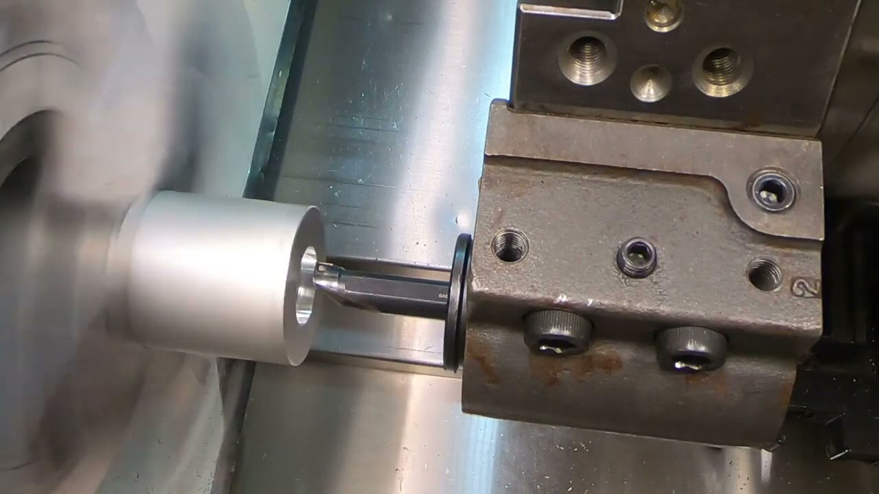 setting up a Boring Bar on cnc lathe