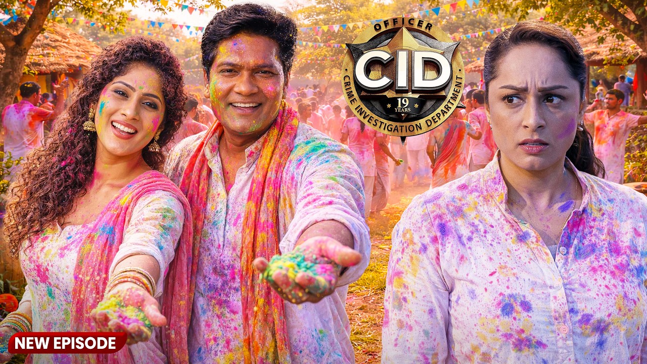 Dr Tarika और Abhijeet को होली मानते देखकर ग़ुस्सा हुई  Purvi | CID Investigation | CID | New Episode