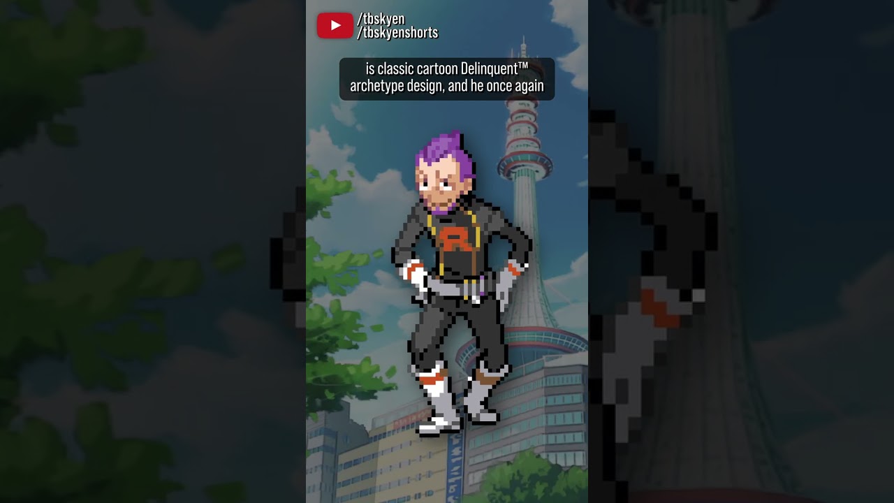Team Rocket used to be designed more scary | #pokemon