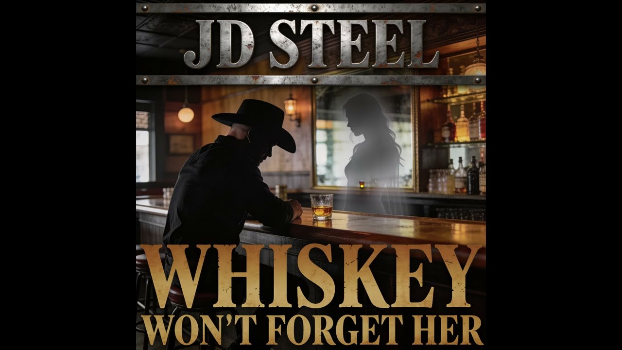 Whiskey Won't Forget Her - JD Steel | Bluesy Heartbreak Ballad (Official Audio)