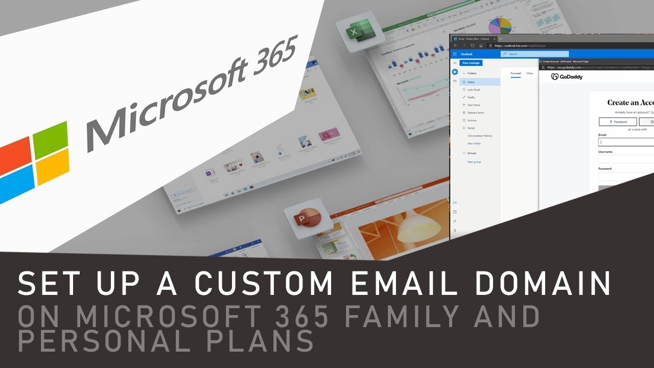 How to set up a custom email domain on Microsoft 365 Family and Personal plans (formally Office 365)