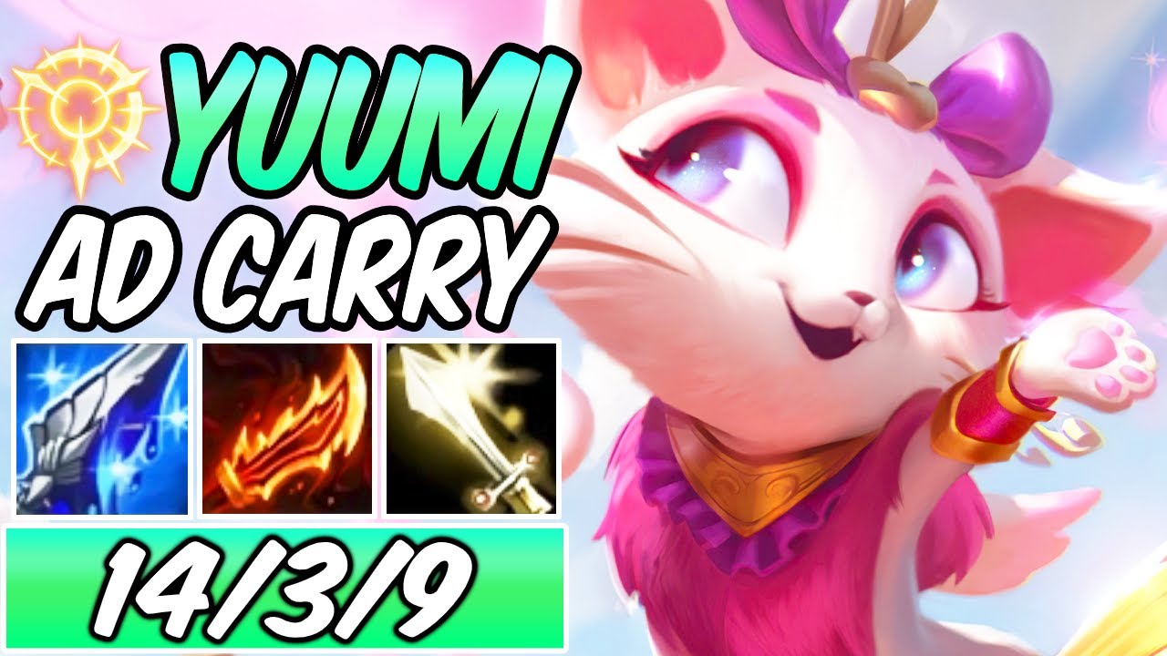 *BROKEN YUUMI ADC* MURAMANA HEARTHSEEKER AD YUUMI S+ GAMEPLAY | New Build & Runes -League of Legends