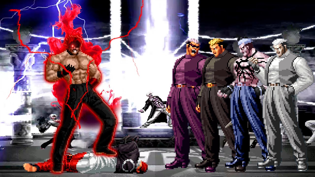 [KOF Mugen] Sasin Neo vs Ryuji Yamazaki Team
