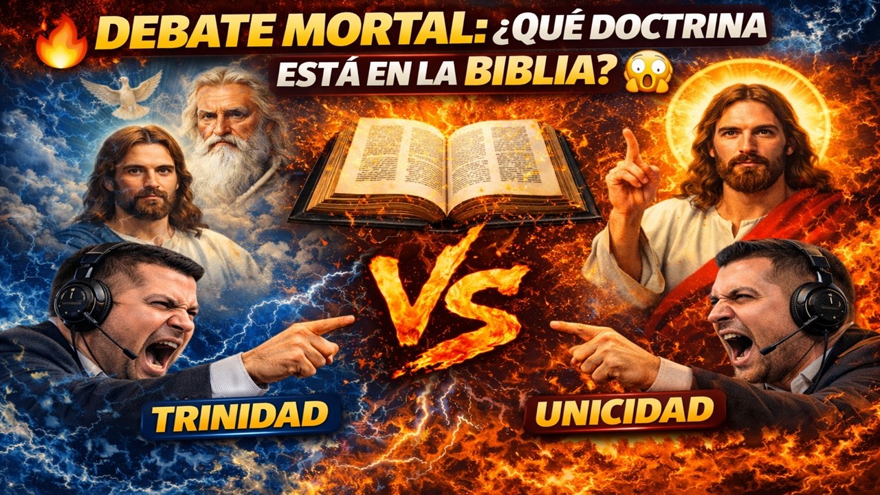 🔥 DEBATE MORTAL: ¿Qué Doctrina Está en la Biblia? 😱 ¿Trinidad o Unicidad?