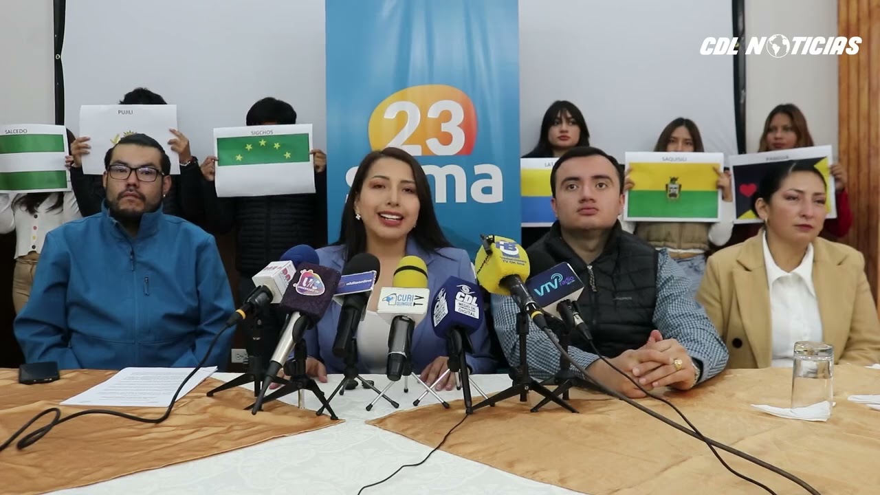 #URGENTE #ULTIMAHORACristina Chávez fue posesionada como nueva presidenta de SUMA #Cotopaxi