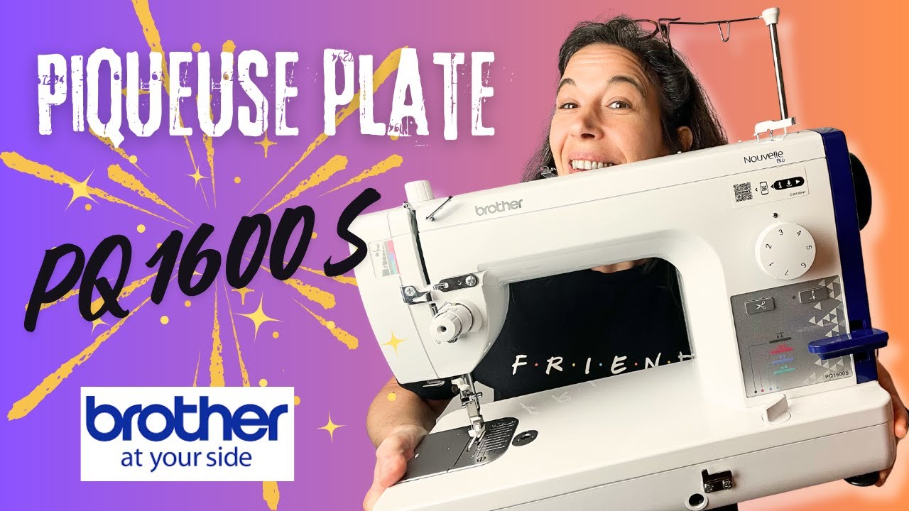 La piqueuse plate PQ1600S de chez Brother #PQ1600S