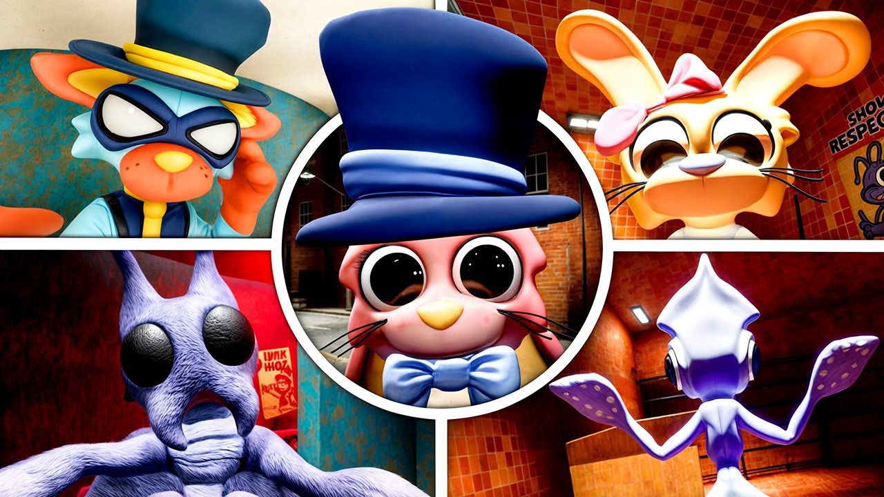 HOPPER'S HOTEL 2 - All Jumpscares + All Bosses