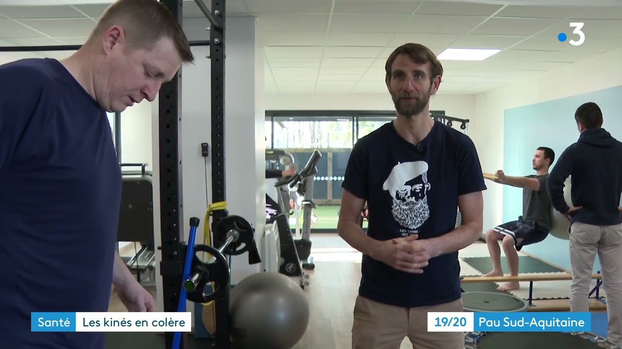 Colère d'un kiné : comme beaucoup dans sa profession, il réclame une revalorisation de leurs tarifs