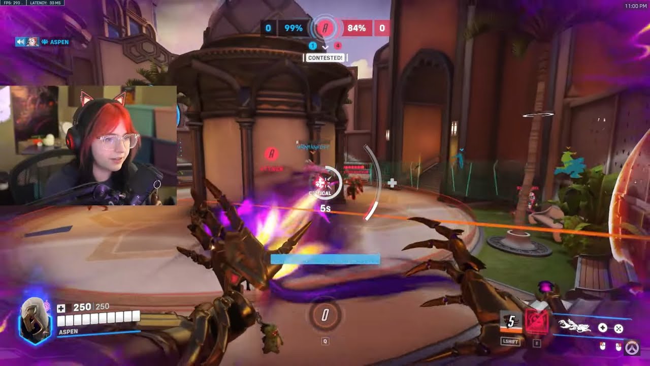 22K HEALS! ASPEN INSANE MOIRA GAMEPLAY SEASON 11 OVERWATCH 2