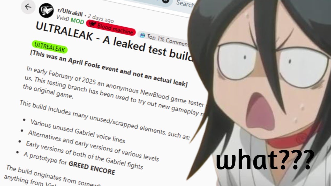 ULTRALEAK is....Interesting