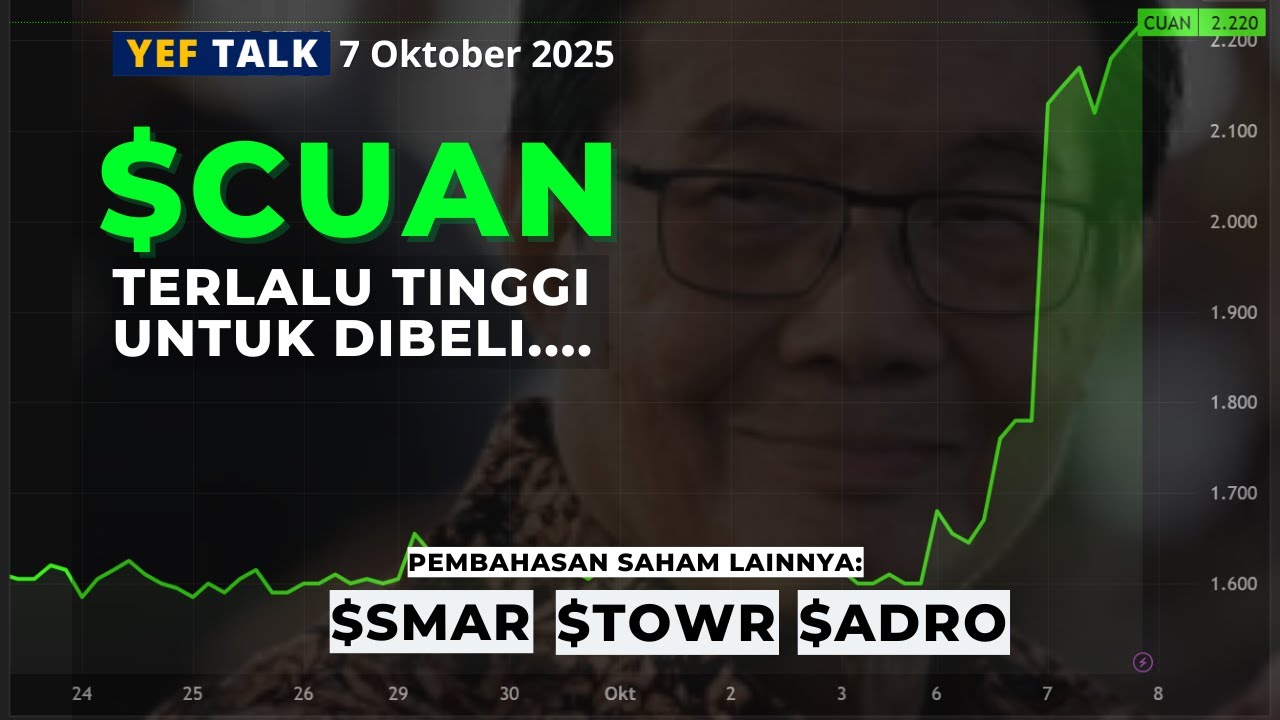 Analisa & Prediksi  saham $CUAN YEFTalk edisi 7 Oktober 2025