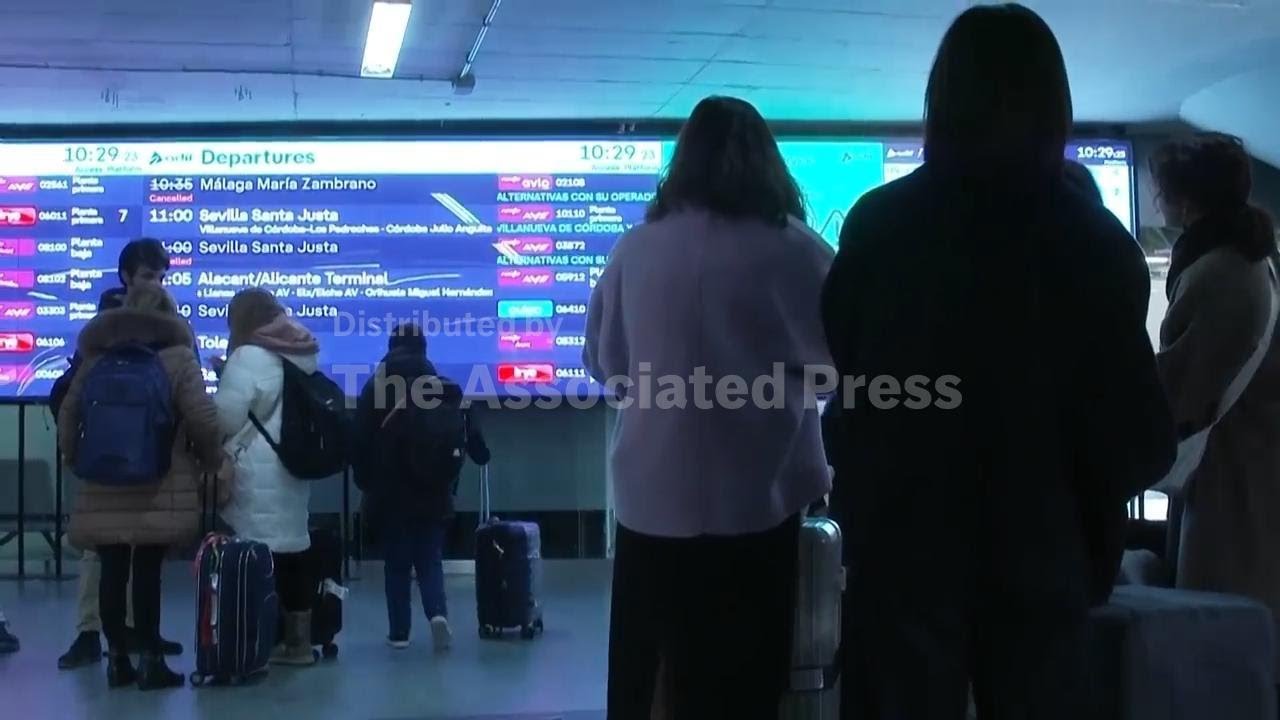 Three-day train strike begins in Spain over rail safety concerns