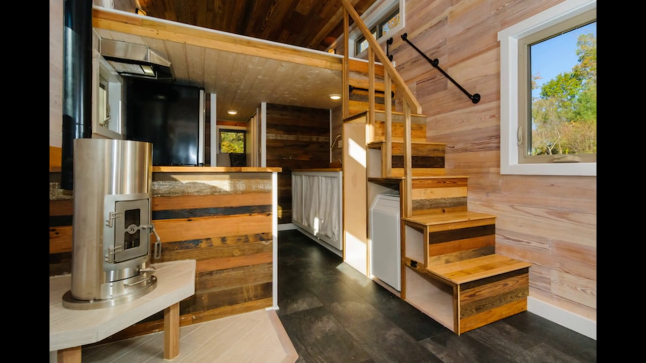 Tiny House Stairs Storage