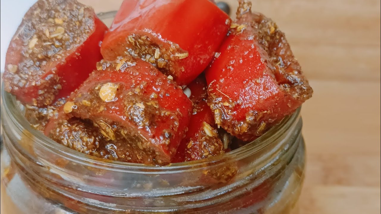Instant Moti wali Lal mirchi Achar recipe 