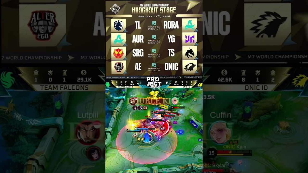Game 1: Onic Vs Falcon 