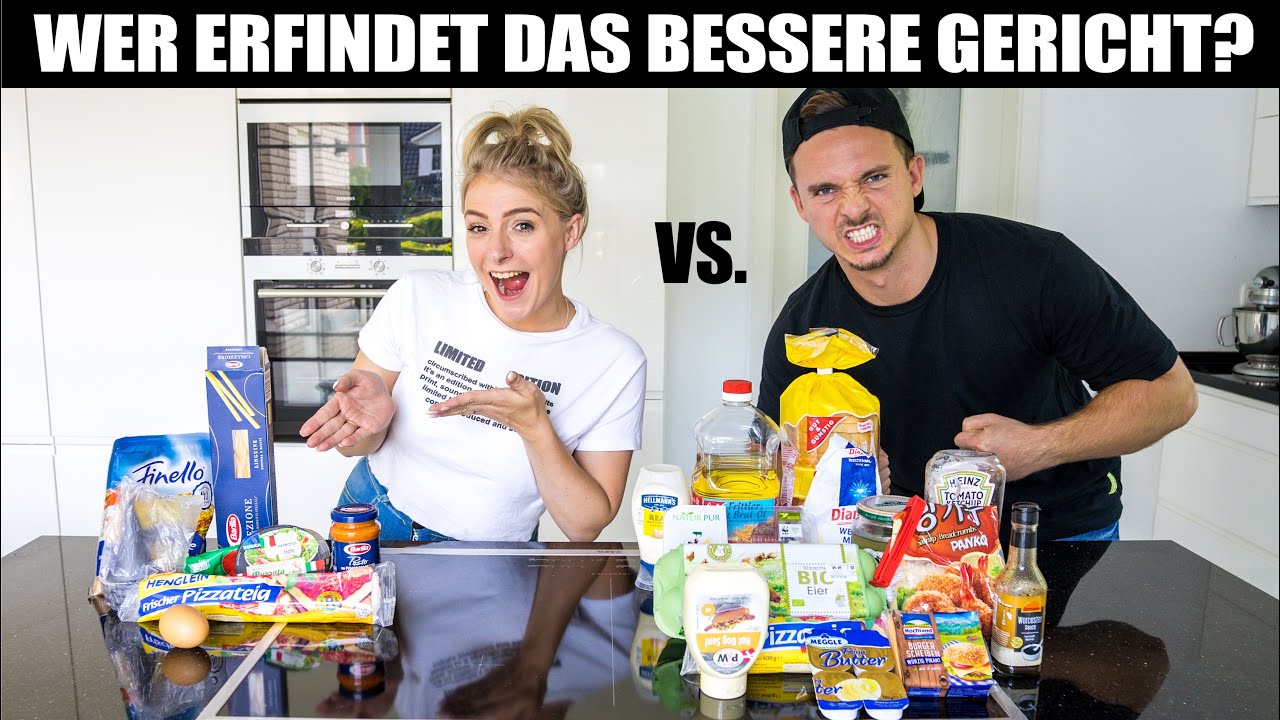 Wer ERFINDET das bessere Gericht? (Gegen meine Frau)