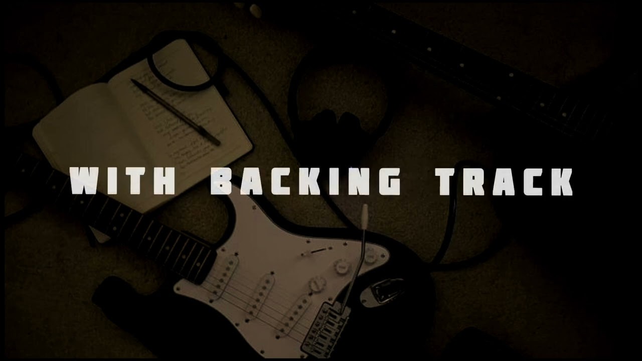 Chill guitar with backing track|
