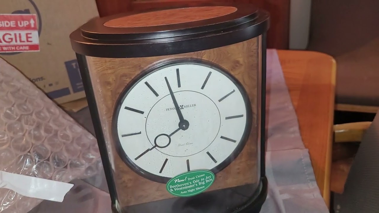Review of the Howard Miller Copenhagen dual chime mantel clock