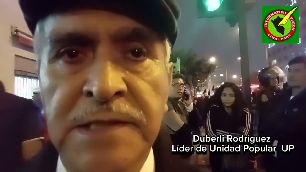 Entrevista al l&iacute;der de Unidad Popular Dr. Duberl&iacute; Rodr&iacute;guez, sobre el r&eacute;gimen autoritario en el Per&uacute;