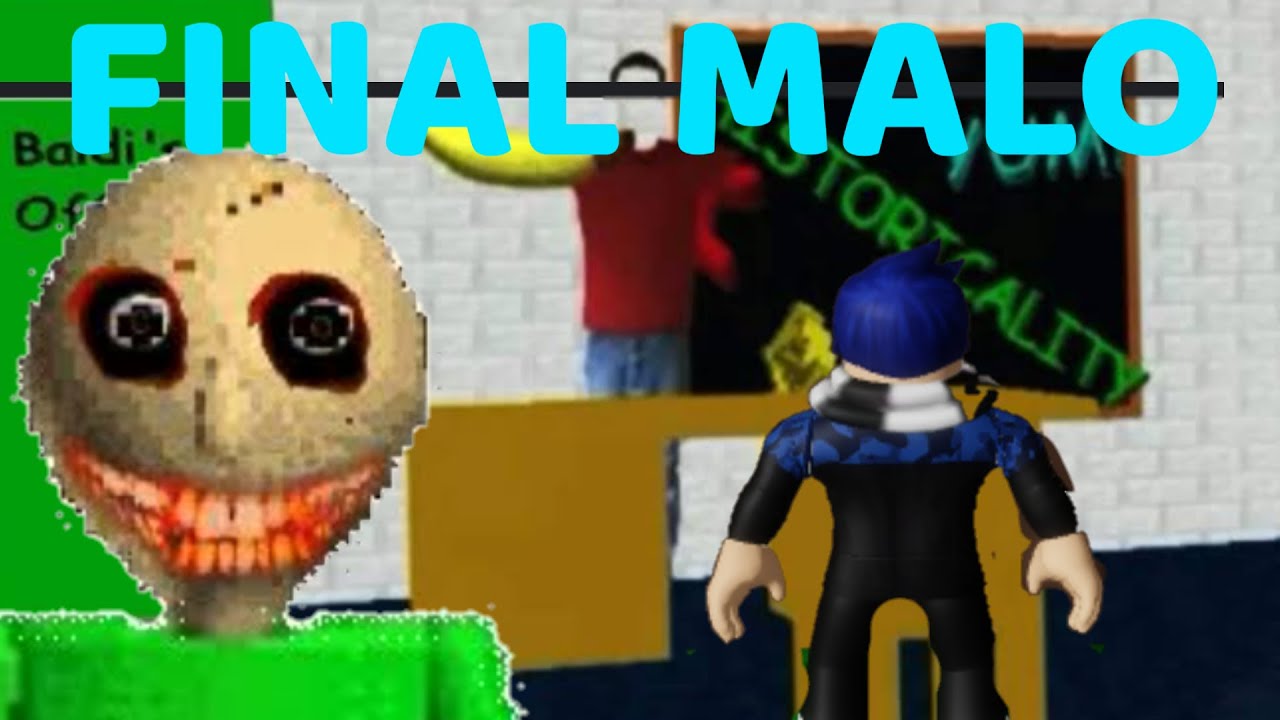 LOGRO SACAR EL FINAL MALO EN BALDI | DESCUBR&Iacute; LA OFICINA SECRETA DE BALDI | INESPERADO