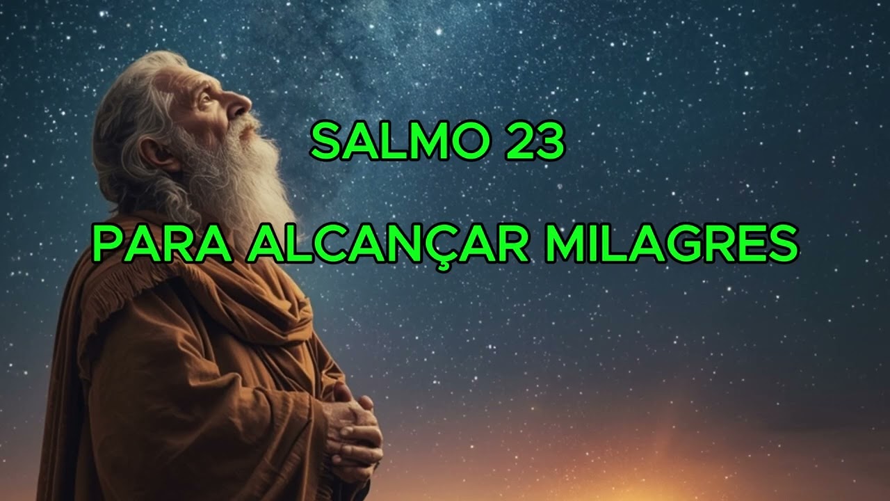Repita o Salmo 23 - 108 vezes- e alcance milagres e bênçãos extraordinárias na sua vida