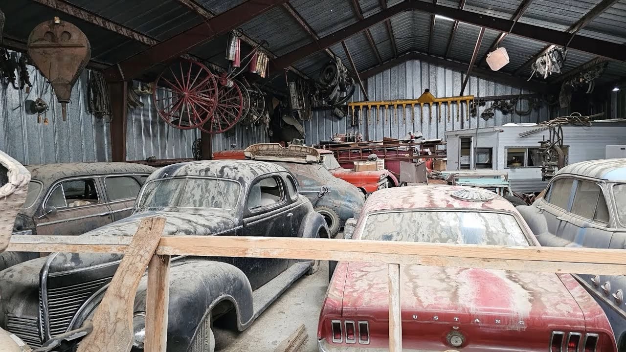 600+ Cars Hidden on a Ranch in North Farm | Montana Barn Find Auction! Amazing!