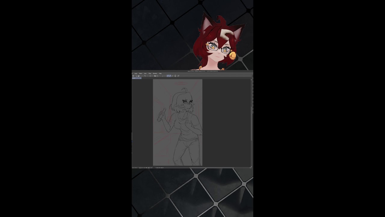 Cozy monday! chatting and drawing