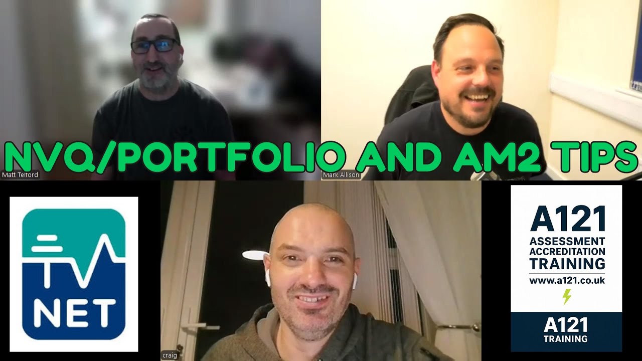 Как сдать экзамен AM2 и заполнить портфолио NVQ 3 — подкаст A121