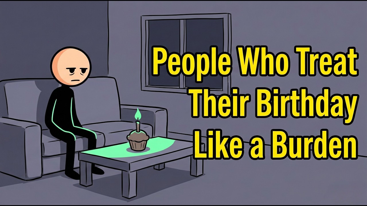 The Psychology of People Who Treat Their Birthday Like a Burden