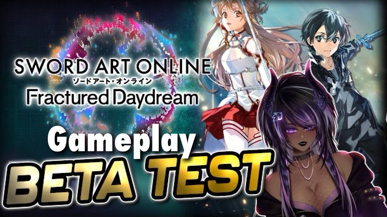 SWORD ART ONLINE Fractured Daydream Open BETA TEST || New SAO Co-op Gameplay