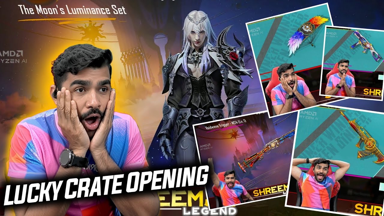 Shreeman Ki Luckiest Crate Opening | 15000 UC Me Sabkuch Milgaya | BGMI 